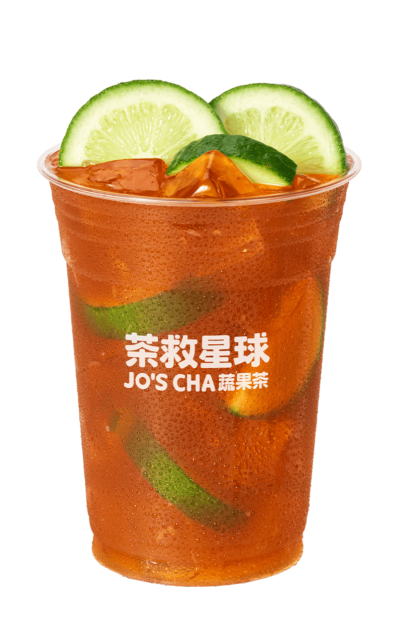 清新手打柠檬茶