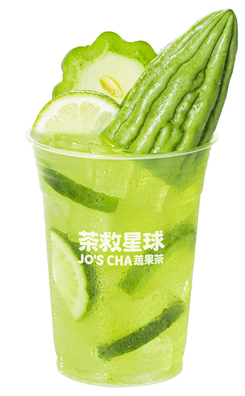 苦瓜柠檬茶